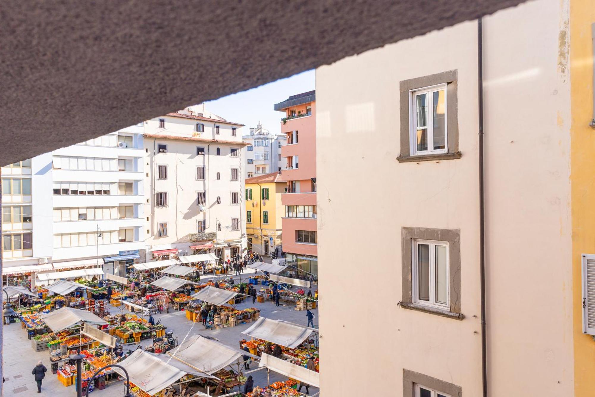 Piazza Cavallotti & Mercato Centrale Apartment! Λιβόρνο Εξωτερικό φωτογραφία